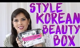 Style Korean Beauty Box 7 Unboxing, Review