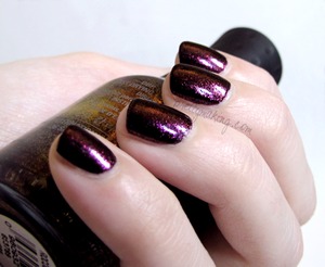 Simple NOTD featuring Orly's Rococo-A-Go-Go http://prettymaking.blogspot.com/2012/09/notd-orlys-rococo-go-go.html