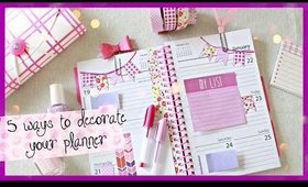 5 AFFORDABLE WAYS TO DECORATE YOUR PLANNER | #PlanningWithBelinda