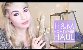 H&M HOMEWARE HAUL | Katie Snooks