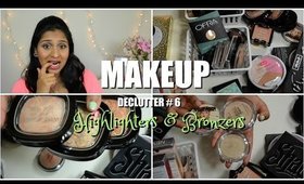 Makeup Declutter Series: Highlighters, Bronzers, Contour Palettes