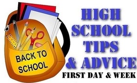 First Day of High School - School Tips