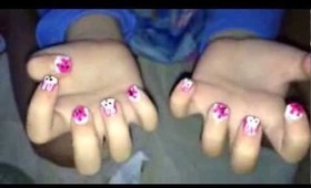 IDEAS FOR YOUNG GIRLS' MANICURE...(She's taking after her mom)