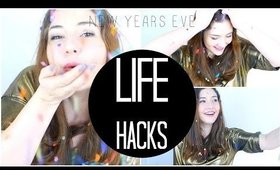 NYE Life Hacks! // Make your make-up last all night!