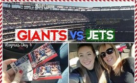 Giants vs. Jets Game! | VLOGMAS Day 6