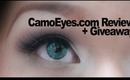 CamoEyes Lenses Review + Giveaway!