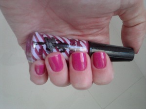 Pink brazilian nail polish.