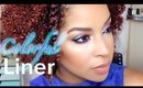 Neutral Eyes & A Colorful Liner | Beauty By Lee
