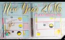 NEW YEARS 2016 PLAN WITH ME | ERIN CONDREN HORIZONTAL LIFE PLANNER