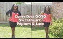 Curvy Diva OOTD | Sweetheart Peplum & Lace (Dress)