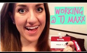 WORKING AT TJ MAXX | Tewsummer