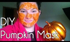 DIY Pumpkin Face Mask