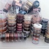 Organize your pigments by color or brand.