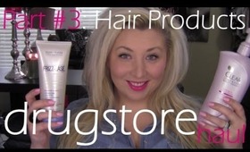 Walmart Drugstore Haul Part 3: Hair Products (Styling Products, Shampoo + More)