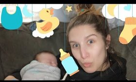 VLOG- this baby is legit the cutest EVER!!!!!
