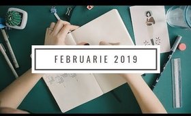 Organizarea Lunii Februarie » Bullet Journal