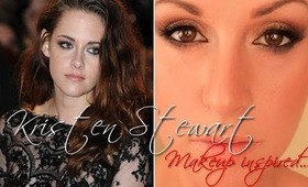 Kristen Stewart Red Carpet look makeup tutorial  - kosmetykomania.pl -