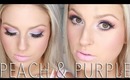 Chit Chat GRWM ♡ Lilac & Peach Eyes! Spring Colors
