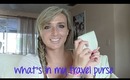 what's in my travel purse?