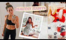 HEALTHY MORNING ROUTINE / Try on Haul 2019