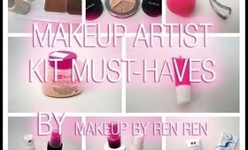 Makeup Artist Series:  Makeup Artist Kit Must-Haves