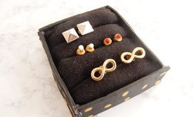 DIY Mini Stud Earrings Box