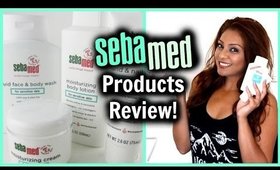 SebaMed Sensitive Skin Care Line REVIEW! │ Lotion, Shower Gel, Hand + Foot Balm & Moisturizing Cream