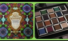 Urban Decay Alice through the looking glass palette & Lipsticks (Swatched)