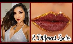 First Time Trying Lip Art | 3 New Looks