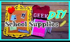 Back to school: DIY School Supplies