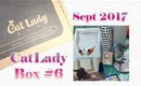 CRAZY CatLady Box #6  | Septmember 2017 |  PrettyThingsRock
