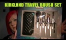 Kirkland Costco Essential Travel Brush Set 2012