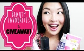 Beauty Favourites and GIVEAWAY CONTEST!