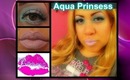 Aqua Prinsess Makeup Tutorial using 252 Palette