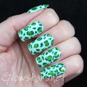 Read the blog post at http://glowstars.net/lacquer-obsession/2014/01/the-digit-al-dozen-does-monochrome-green/
