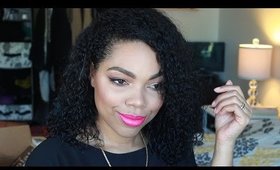 HOW-TO WASH AND GO ROUTINE || HEAT DAMAGED HAIR || CURLY HAIR ROUTINE