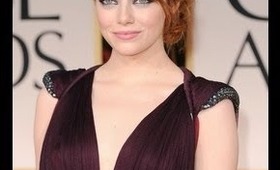 Emma Stone - Golden Globes 2012