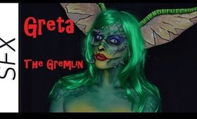 Gremlins 2 Greta the Gremlin | Makeup Tutorial Video