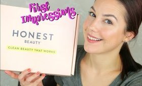 Honest Beauty First Impressions & Check-In