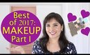 Best Beauty Products of 2017: Makeup Favourites I