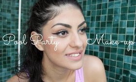 Pool Party Make-up | Aqua Inspiration