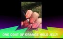 Jelly Holo Tiger Nails