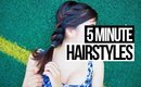 5 Minute Back To School Hairstyles