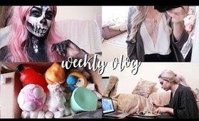 FILMING HALLOWEEN TUTORIALS | Weekly Vlog #21