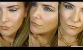 NAKED Palette Golden Night Look  |  TheInsideOutBeauty.com by Heidi