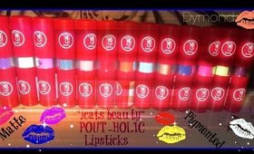 ******"Jcats" POUT-HOLIC MATTE LIPSTICK COLLECTION******