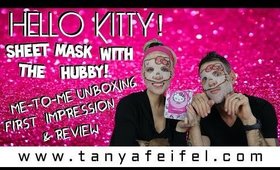 Hello Kitty Sheet Mask! | With the Hubby! | Unboxing of Me-To-Me Box | Tanya Feifel-Rhodes