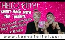 Hello Kitty Sheet Mask! | With the Hubby! | Unboxing of Me-To-Me Box | Tanya Feifel-Rhodes