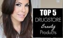 Top 5 Drugstore Favorites | Beauty Products
