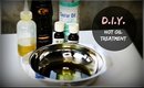 DIY Hot Oil Treatment For Relaxed & Texlaxed Hair